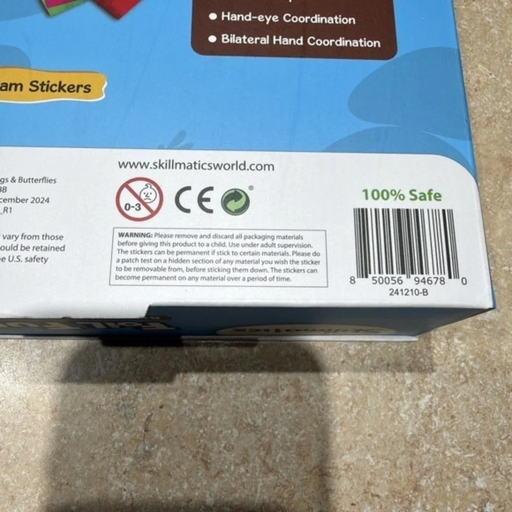 Skillmatics Peel & Press‎ FOIL FUN  Bugs & Butterflies NEW & Sealed 4-9 Y.   697